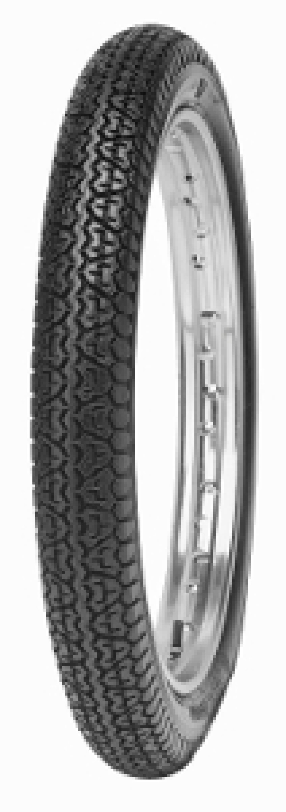 B7 ( 2.75-17 TT/TL 47J bakhjul, forhjul )