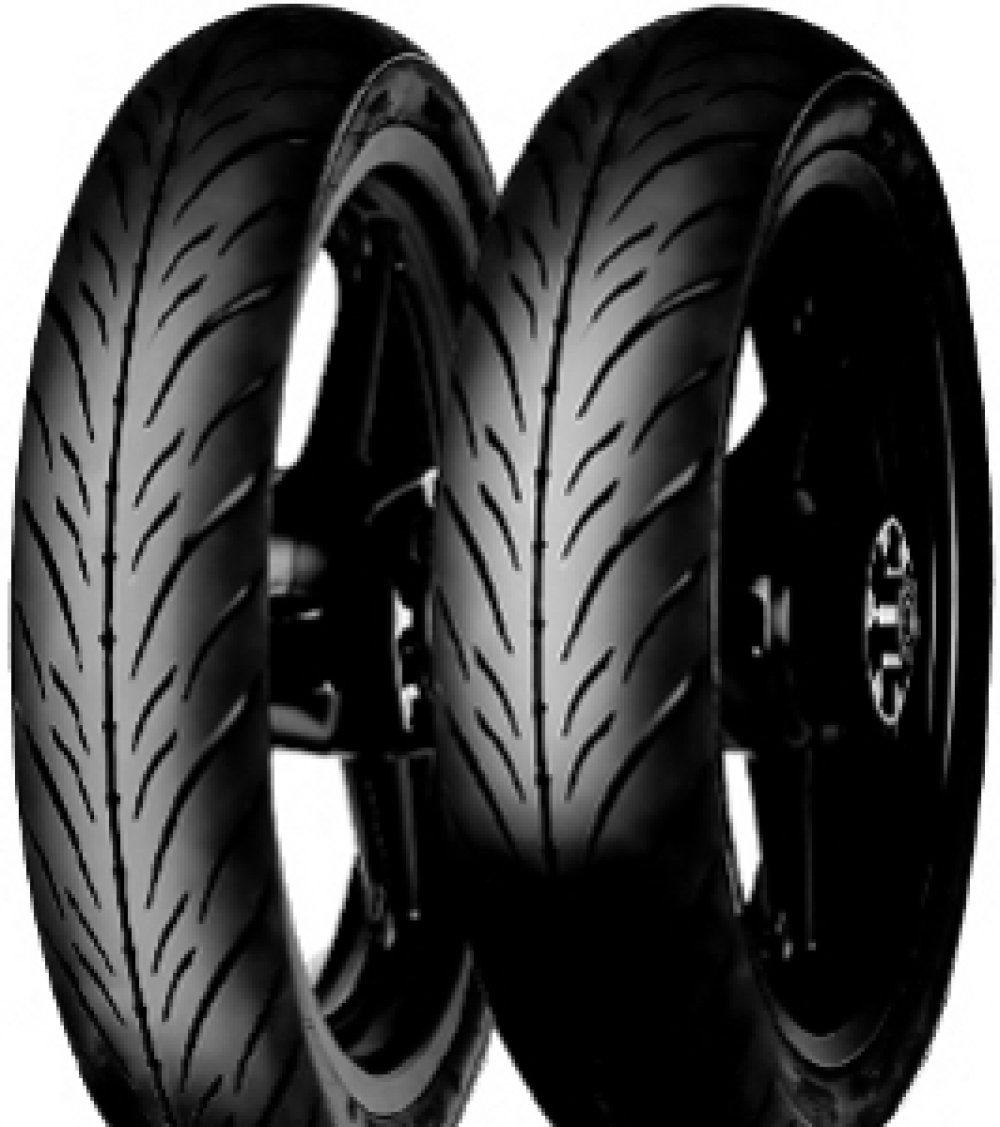 MC25 ( 80/90-17 TL 44R bakhjul, forhjul )