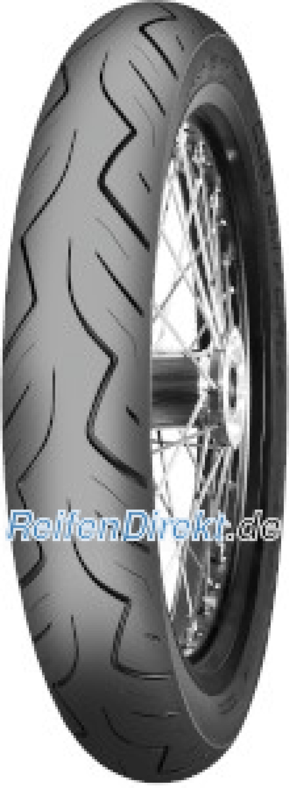 Mitas Custom Force ( 130/90-16 TL 67H Doppelkennung MT90-16, Vorderrad )