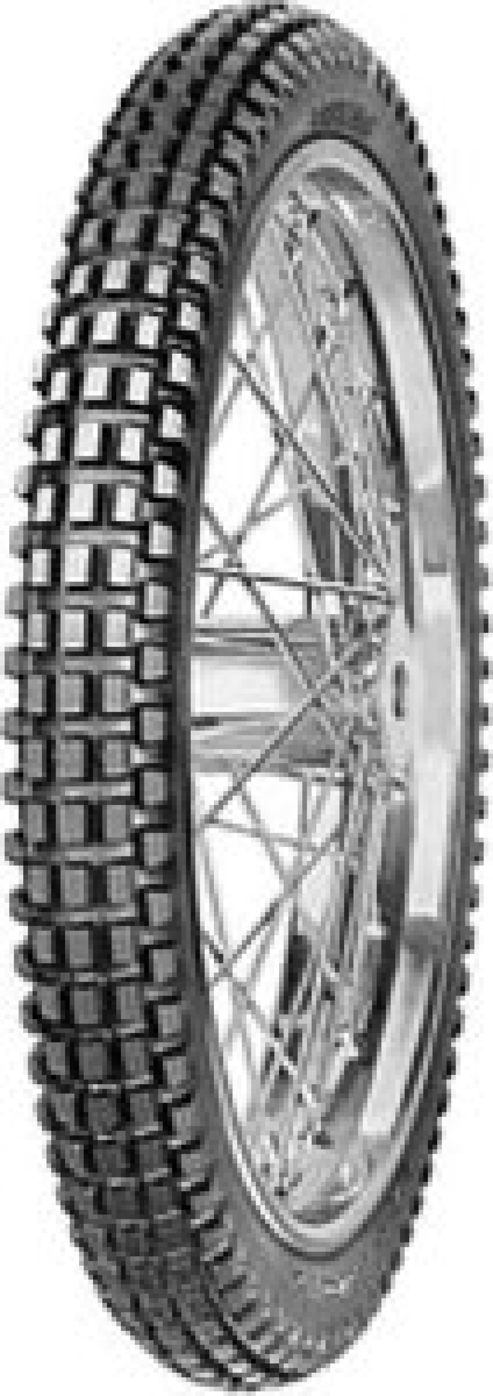 E-05 ( 3.00-21 TT 54S M+S merking, forhjul )