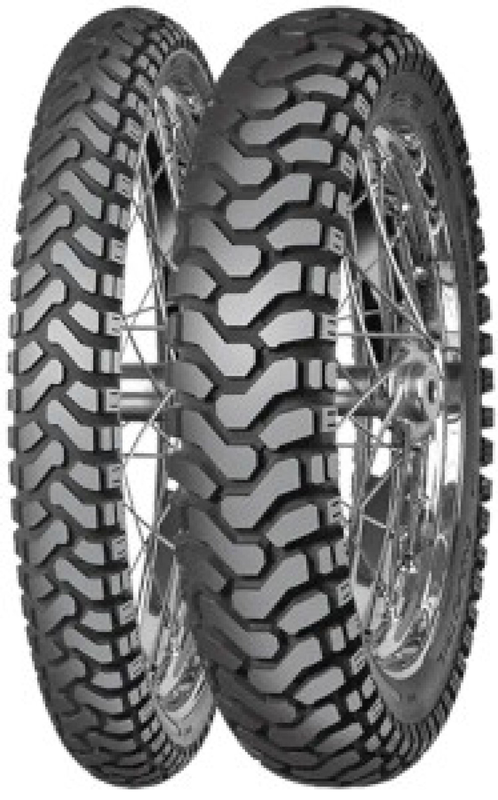 Enduro Trail ( 140/80B18 TT 70H bakhjul, M+S merking )