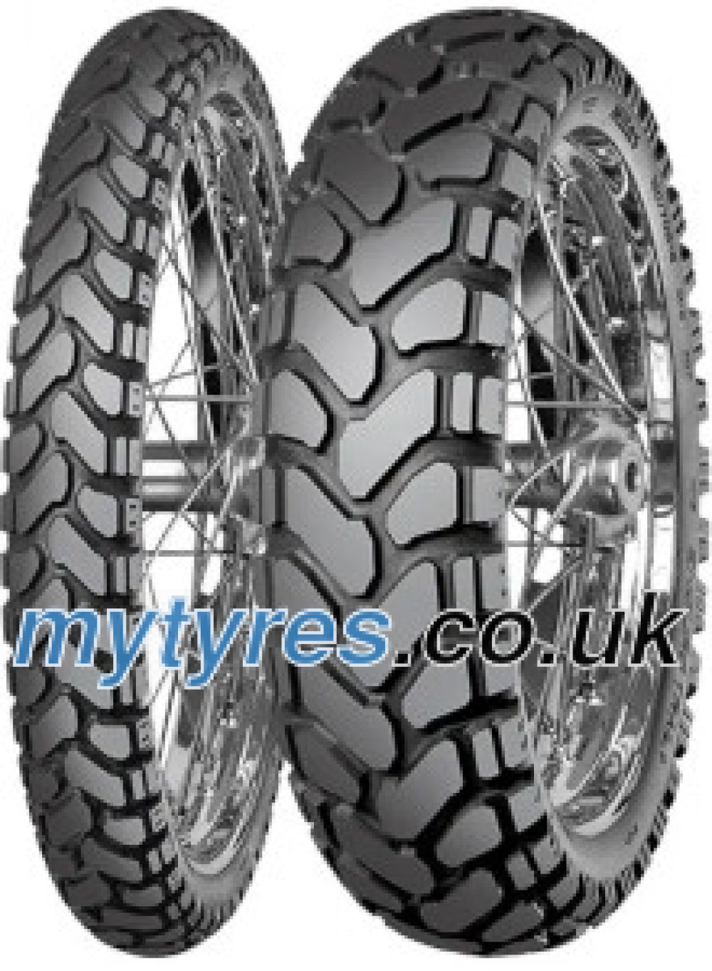 70001037 - Mitas Enduro Trail+ Rear Tyre Blackwall /TL 65H 130/80B17"