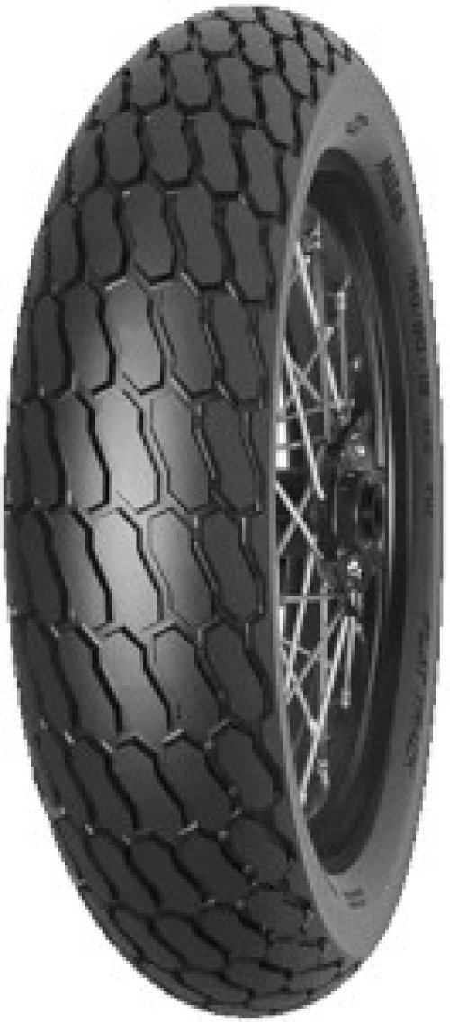 Mitas Flat Track ( 130/80-19 TT Double marquage 27x7.00-19, roue arrière, NHS, Roue avant ) Jaune - vue 3