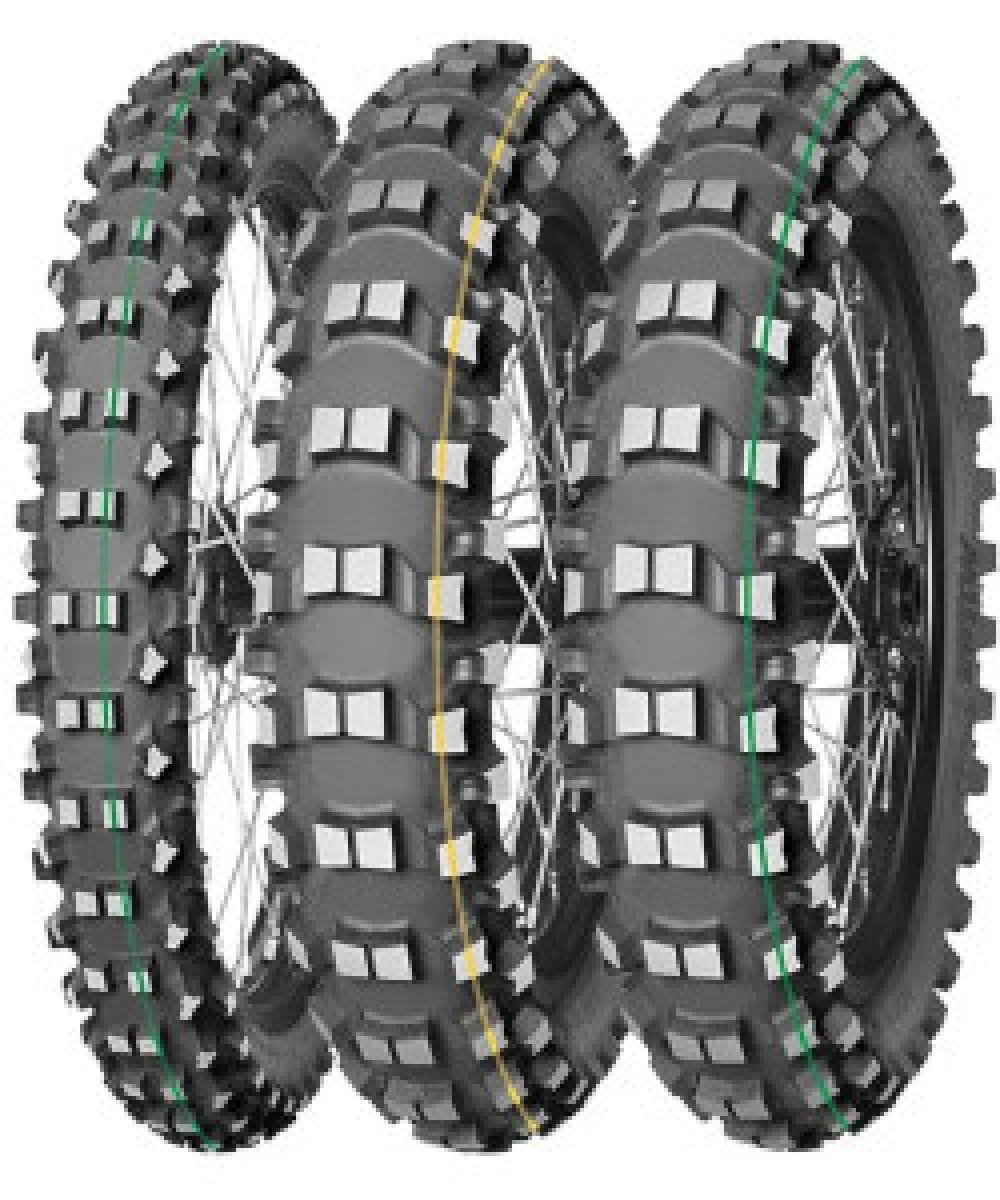 Terra Force-EX SM ( 120/90-18 TT 65R bakhjul, Gummiblanding Super Light, gruen )