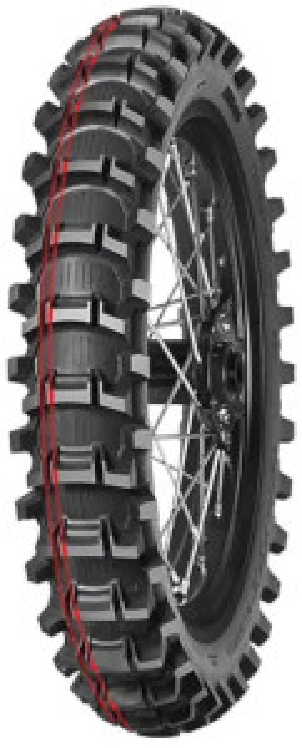 Terra Force-MX SAND 2 ( 110/90-19 TT 62M 2 rot, bakhjul, Gummiblanding Sand, NHS )