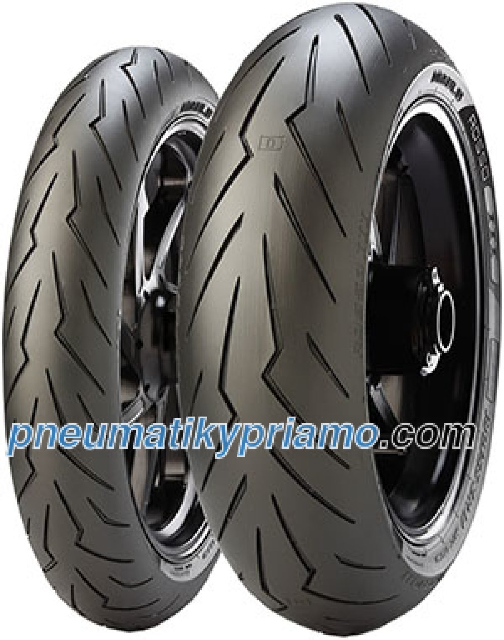 Pirelli Diablo Rosso III ( 100/80 R17 TL 52H M/C, predné koleso )