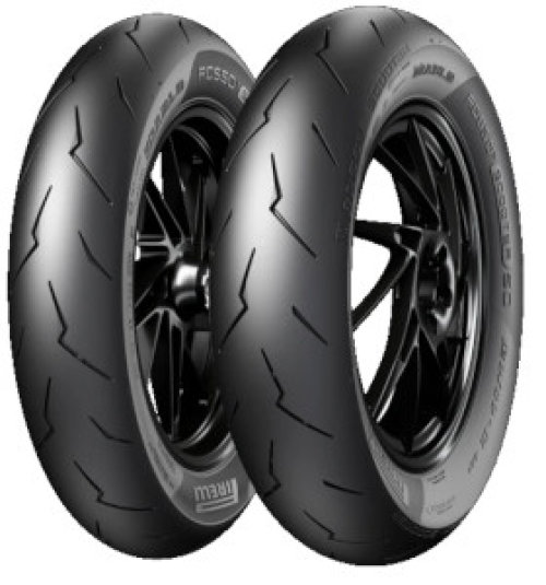 Pirelli Diablo Rosso Scooter SC 140/70 D14 62S - vue 5