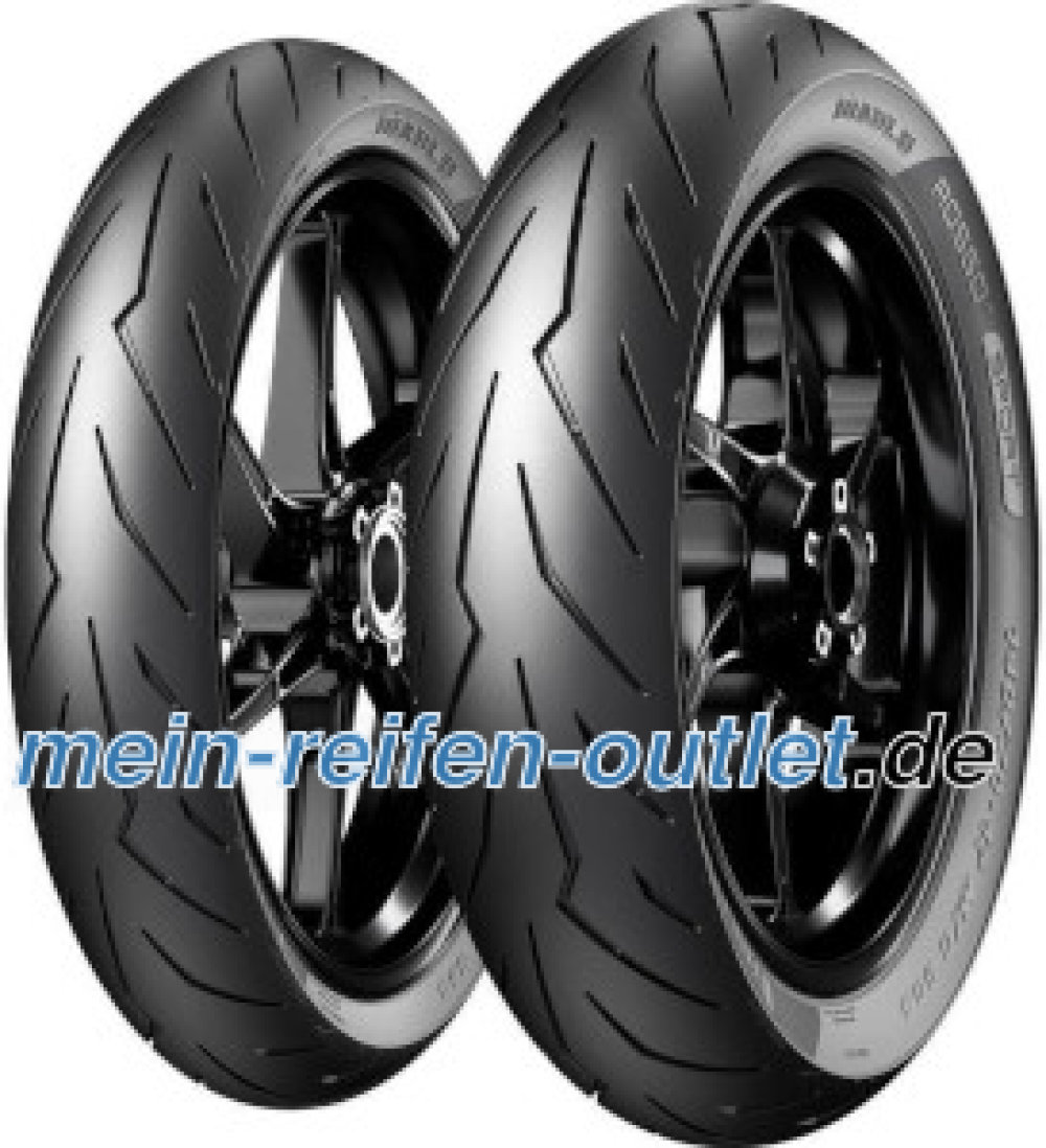 Pirelli Diablo Rosso Sport 90/80 -17 46S TL M/C Vorderrad
