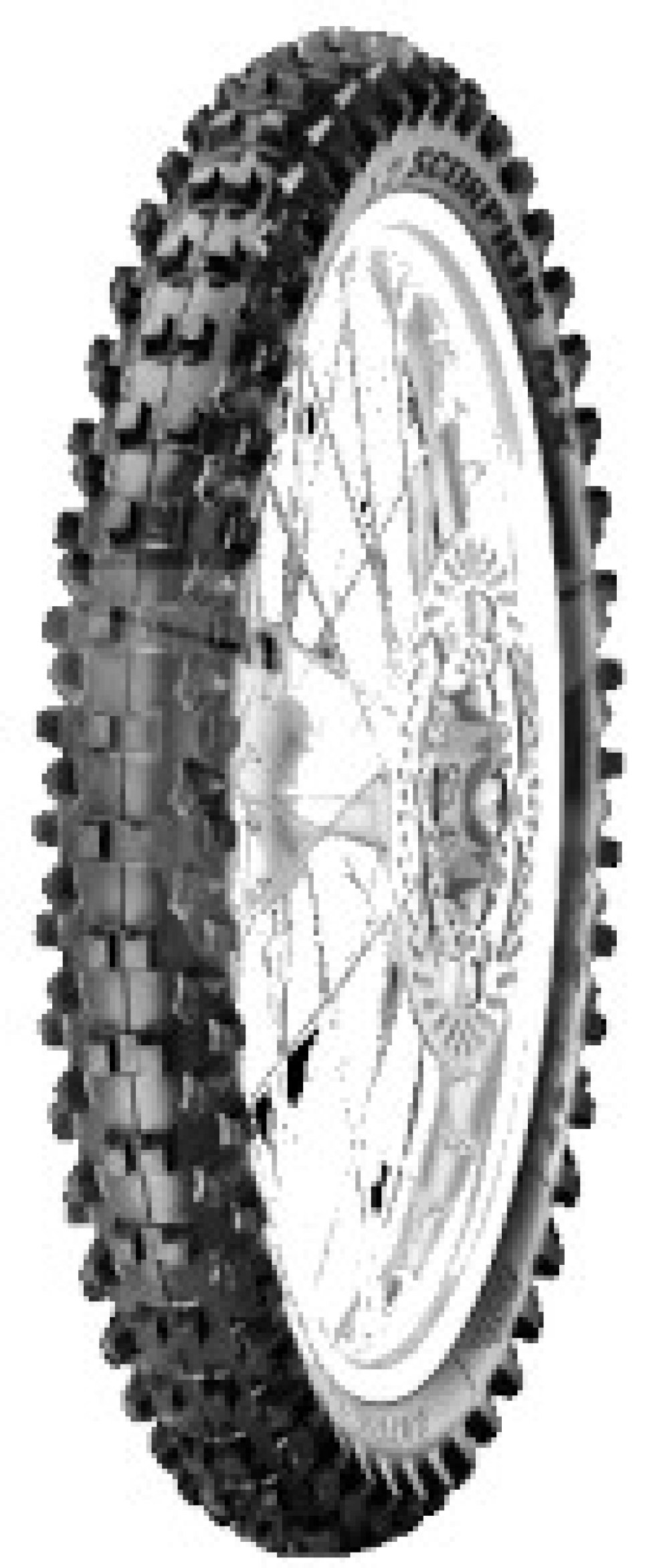Scorpion MX 32 Mid Soft ( 80/100-14 TT 40M Gummiblanding medium SOFT, NHS, forhjul )