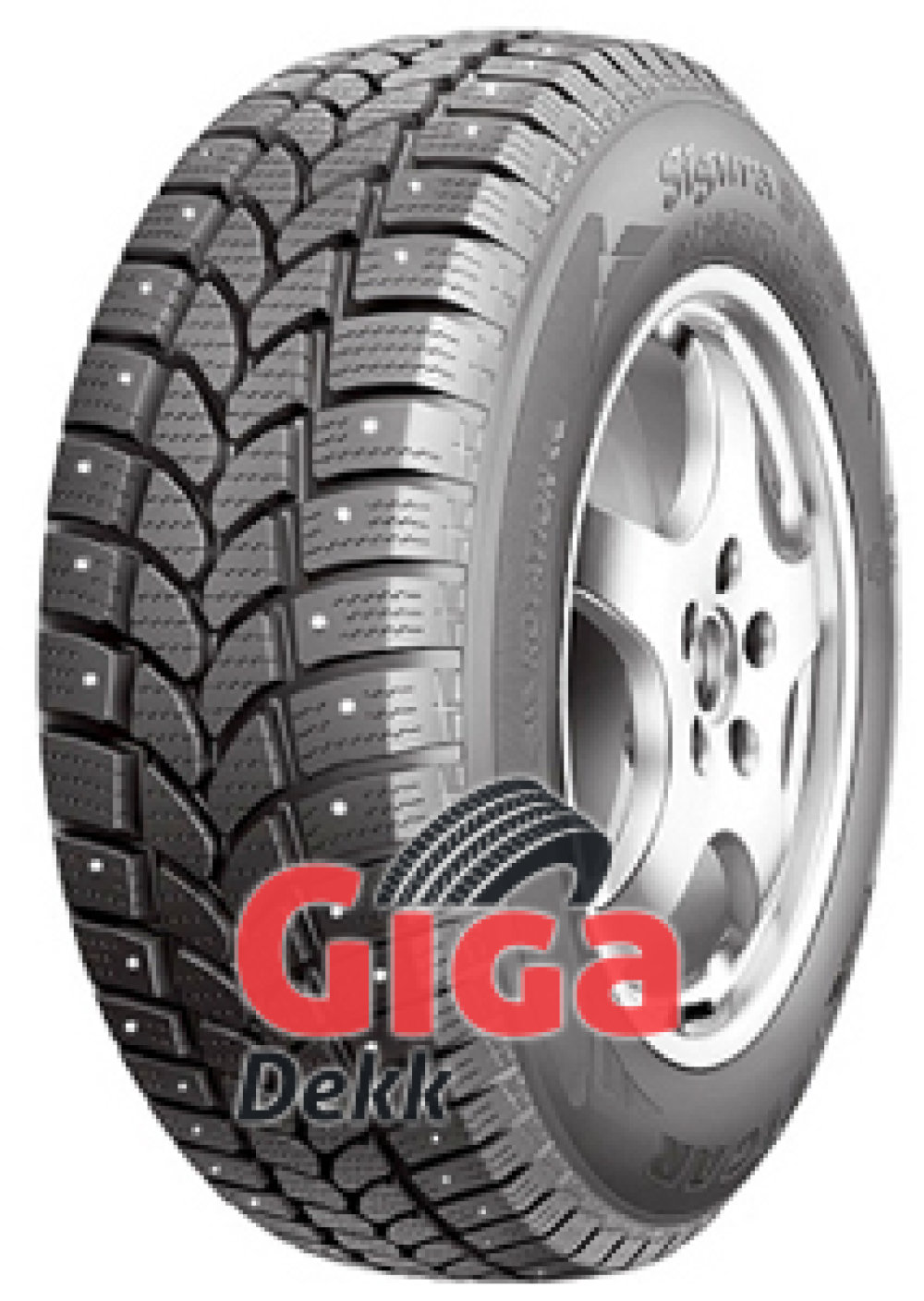 Tigar SIGURA STUD ( 175/70 R13 82T med pigger ) Tigar SIGURA STUD ( 175/70 R13 82T med pigger )