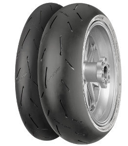 Continental ContiRaceAttack 2 Street ( 190/55 ZR17 TL (75W) Bakhjul, M/C )