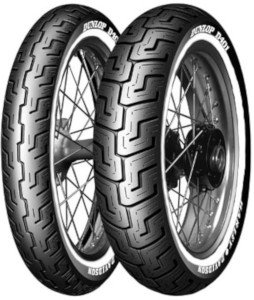 Dunlop D 401 F S/T H/D WWW ( 100/90-19 TL 57H M/C, forhjul WWW )