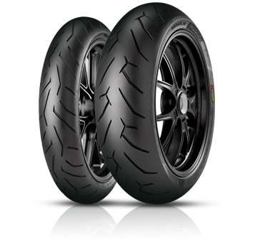 Pirelli Diablo Rosso II ( 110/70 ZR17 TL 54W M/C, predné koleso )