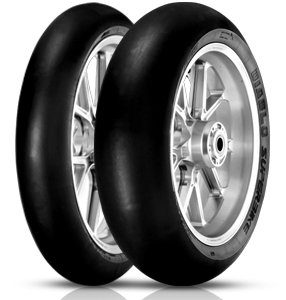 Pirelli Diablo Superbike ( 125/70 R17 TL Gummiblandning SC3, NHS, Framhjul )