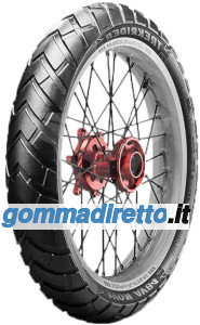 Avon Trekrider ( 90/90-21 TL 54V simbolo M+S, ruota anteriore ) # Avon Trekrider ## Pneumatico versatile per prestazioni affidabili su strada e fuoristrada Progettato per offrire un equilibrio ideale tra guida su asfalto e capacità fuoristrada, Avon Trekrider è la scelta perfetta per chi cerca un pneumatico duraturo e sicuro in diverse condizioni di guida. Grazie a un disegno del battistrada studiato per garantire ottima aderenza su superfici bagnate e sterrate, questo modello assicura stabilità