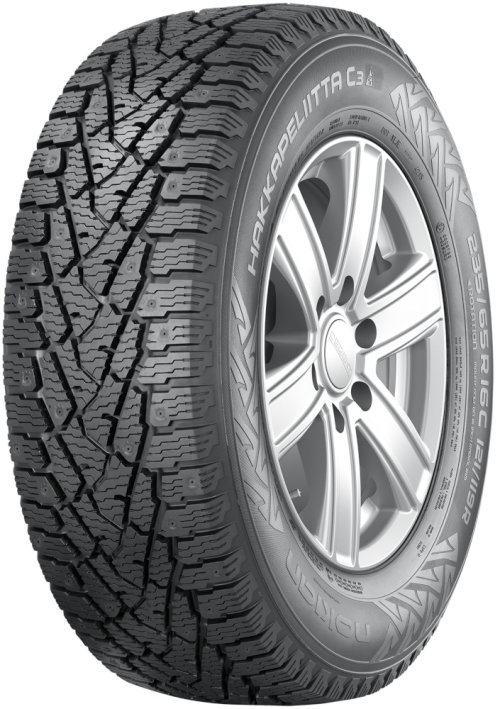 Nokian Hakkapeliitta C3 ( 195/70 R15C 104/102R, pneumatico chiodabile )