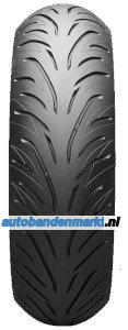 Bridgestone Battlax Scooter 2 Rear Rain ( 160/60 R14 TL 65H Achterwiel, M/C, Rubbermengsel RAIN )
