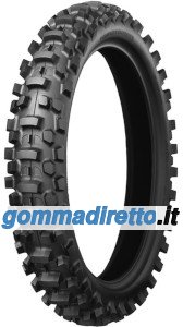 Bridgestone M102 ( 110/100-18 TT 64M ruota posteriore, M/C ) # Pneumatico Bridgestone M102 Progettato per offrire un'esperienza di guida affidabile e sicura, il pneumatico Bridgestone M102 si distingue per la sua eccellente aderenza su strade asciutte e bagnate. La mescola della banda di usura è stata sviluppata per garantire una lunga durata chilometrica, riducendo al contempo il consumo di carburante grazie a una bassa resistenza al rotolamento. Grazie al disegno del battistrada ottimizzato, q