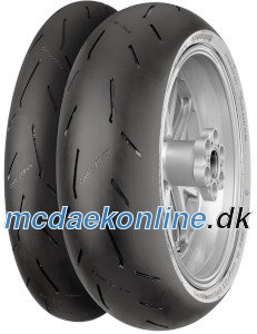 Continental ContiRaceAttack 2 ( 190/55 ZR17 TL 75W Baghjul, M/C, Gummiblanding Medium )