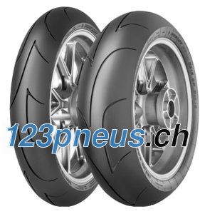 Dunlop D213 GP Pro ( 180/60 ZR17 TL (75W) roue arrière, M/C, Composé de caoutchouc MS 4 Race )