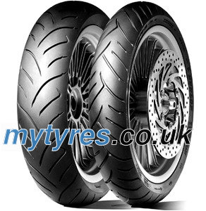 Photos - Motorcycle Tyre Dunlop ScootSmart 3.50-10 TL 59J Rear wheel, M/C, Front wheel 630961 