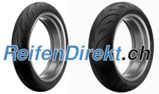 Image of Dunlop Sportmax Qualifier HD ( 180/55 ZR17 TL (73W) Hinterrad, M/C ) bei ReifenDirekt.ch - online Reifen Händler