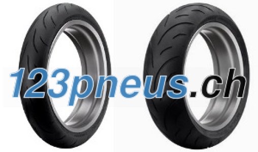 Image of Dunlop Sportmax Qualifier HD ( 180/55 ZR17 TL (73W) roue arrière, M/C ) à 123pneus.ch