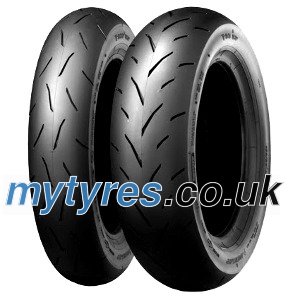 Photos - Motorcycle Tyre Dunlop TT 93 GP 100/90-10 TL 56J Rear wheel, Front wheel 636683 