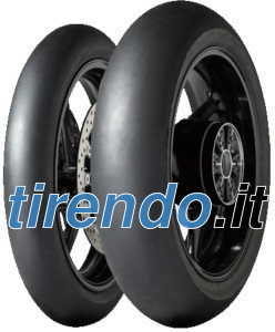 Image of Dunlop S-Slick ( 120/80-12 TL ruota posteriore, Mescola di gomma mezzo SOFT )