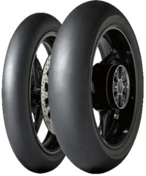 Dunlop S-Slick ( 100/90-12 TL Mischung SOFT, Roata fata )