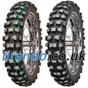 Image of Mitas XT454 Winter Friction ( 110/100-18 TT 64M Rear wheel, NHS, weiss )
