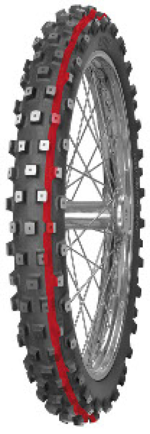 Mitas XT994 Winter Friction ( 80/100-21 TT 51M Roata fata, weiss )