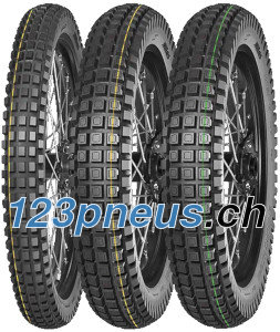 Mitas Enduro Hybrid ( 80/100-21 TT/TL 51P Double marquage 2.75-21, Marquage M+S, Composé de caoutchouc Super, Roue avant, gelb )