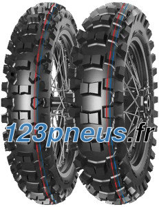 Mitas Terra Force-MX IT ( 90/90-14 TT 46M Composé de caoutchouc Pit Cross, NHS, Roue avant, rouge )