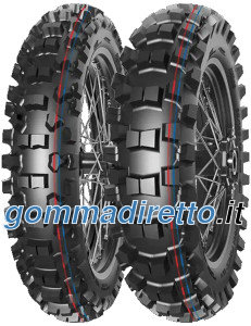 Mitas Terra Force-MX IT ( 90/100-12 TT 46M ruota posteriore, Mescola di gomma Pit Cross, NHS, rot )