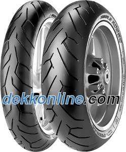 Pirelli Diablo Rosso ( 120/70 ZR17 TL (58W) M/C, forhjul )