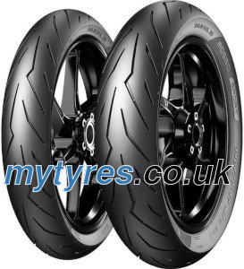 Photos - Motorcycle Tyre Pirelli Diablo Rosso Sport 130/70-17 TL 62S Rear wheel, M/C 3614500 
