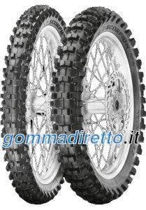 Image of Pirelli Scorpion MX 32 Mid Soft ( 80/100-14 TT 40M Mescola di gomma mezzo SOFT, NHS, ruota anteriore )