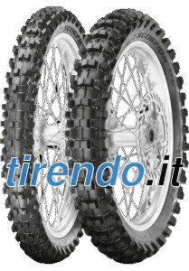 Image of Pirelli Scorpion MX 32 Mid Soft ( 80/100-14 TT 40M Mescola di gomma mezzo SOFT, NHS, ruota anteriore )