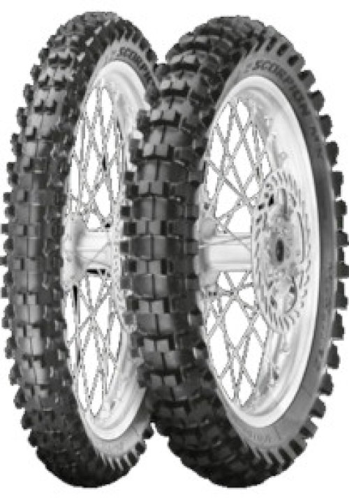 Pirelli Scorpion MX 32 Mid Soft ( 80/100-14 TT 40M Mischung Mediu SOFT, NHS, Roata fata )