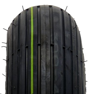 Veloce V5501 Rille SET ( 3.50 -6 4PR TT NHS, SET - Reifen mit Schlauch, schwarz )