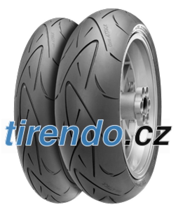 Levně Continental ContiSportAttack ( 120/70 ZR17 TL (58W) M/C, přední kolo )