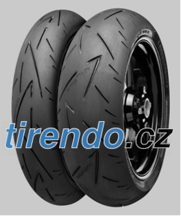 Levně Continental ContiSportAttack 2 ( 120/70 ZR17 TL (58W) M/C, přední kolo )