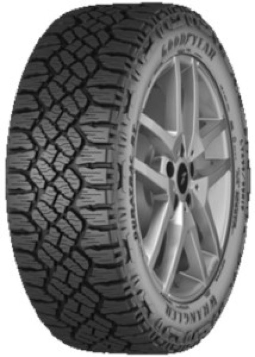 Goodyear Wrangler DuraTrac RT ( LT285/75 R16 116/113Q 6PR EVR, POR, s ochrannou ráfku (MFS) OWL )
