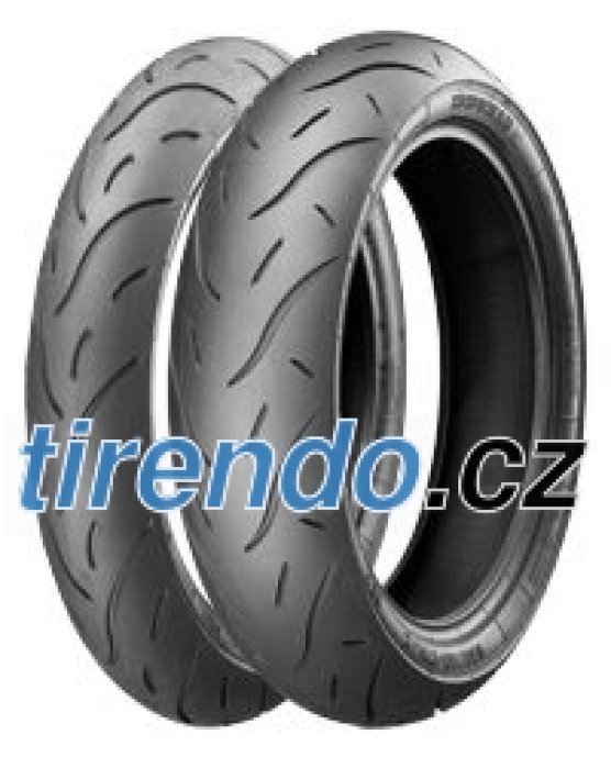 Levně Heidenau K80 ( 100/80-17 TL 52H zadní kolo, M/C, přední kolo )