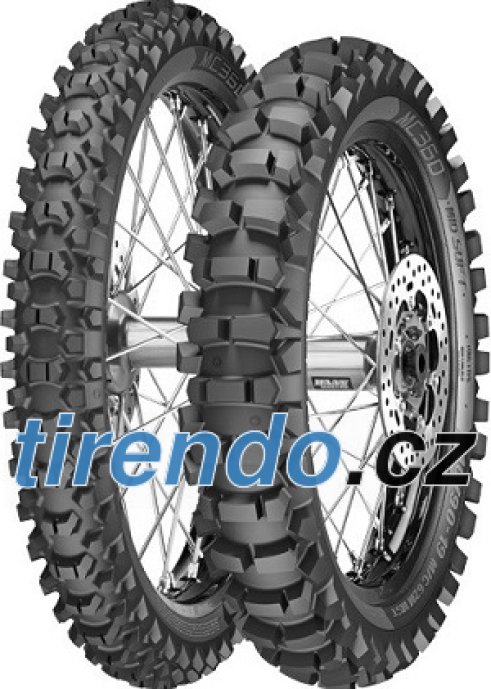 Levně Metzeler MC360 ( 110/100-18 TT 64M zadní kolo, M/C, MST, Mischung Mid Hard Terrain )