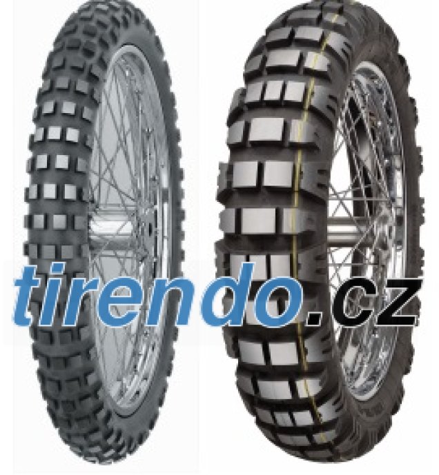 Levně Mitas E-09 ( 110/80-19 TL 59R M+S označení, Mischung Dakar, přední kolo, gelb )