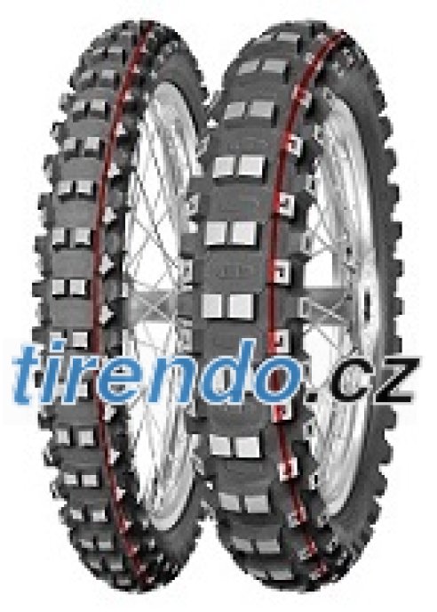 Mitas Terra Force-MX MH ( 90/100-12 TT 46M zadní kolo, Mischung médium HARD, NHS, rot )
