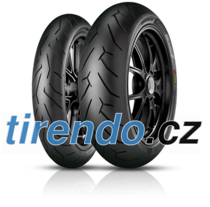 Levně Pirelli Diablo Rosso II ( 120/70 ZR17 TL (58W) M/C, Variante D, přední kolo )