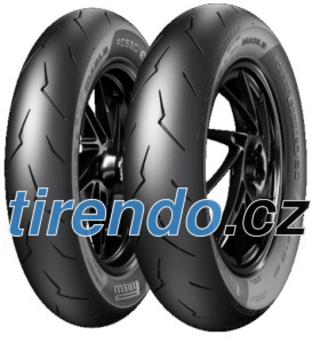Levně Pirelli Diablo Rosso Scooter SC ( 100/90-12 RF TL 64P M/C, přední kolo )